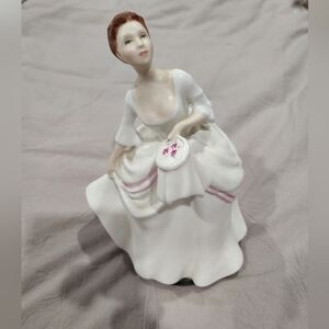 Vintage Bone China Royal Doulton Figurine " Carol" HN 2961